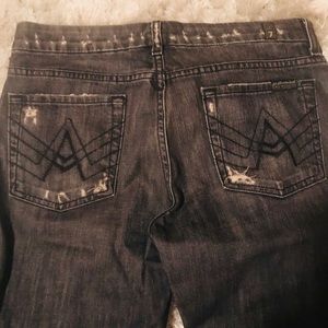 7 For All Mankind “A” pocket boot cut jeans